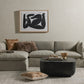 Merla Wood End Table - Black Wash Ash Veneer
