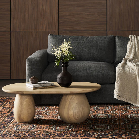 Merla Wood Coffee Table - Light Natural Ash