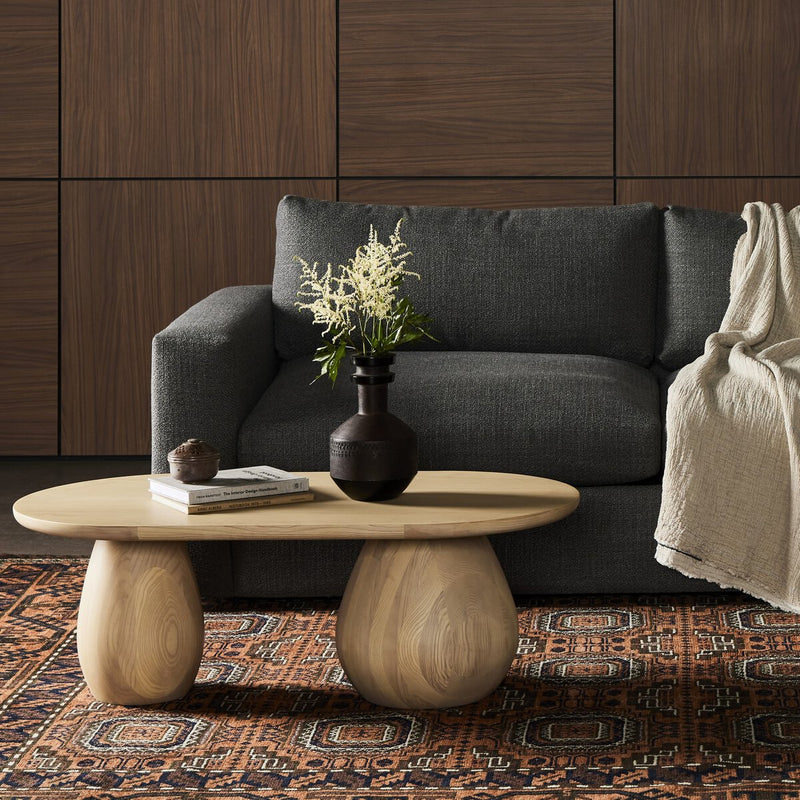 Merla Wood Coffee Table - Light Natural Ash