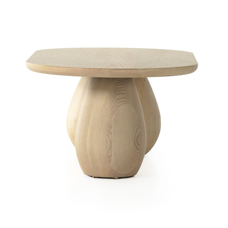 Merla Wood Coffee Table - Light Natural Ash