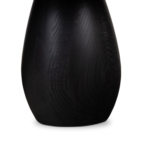 Merla Wood Coffee Table - Black Wash Ash