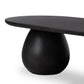 Merla Wood Coffee Table - Black Wash Ash