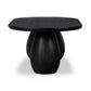 Merla Wood Coffee Table - Black Wash Ash