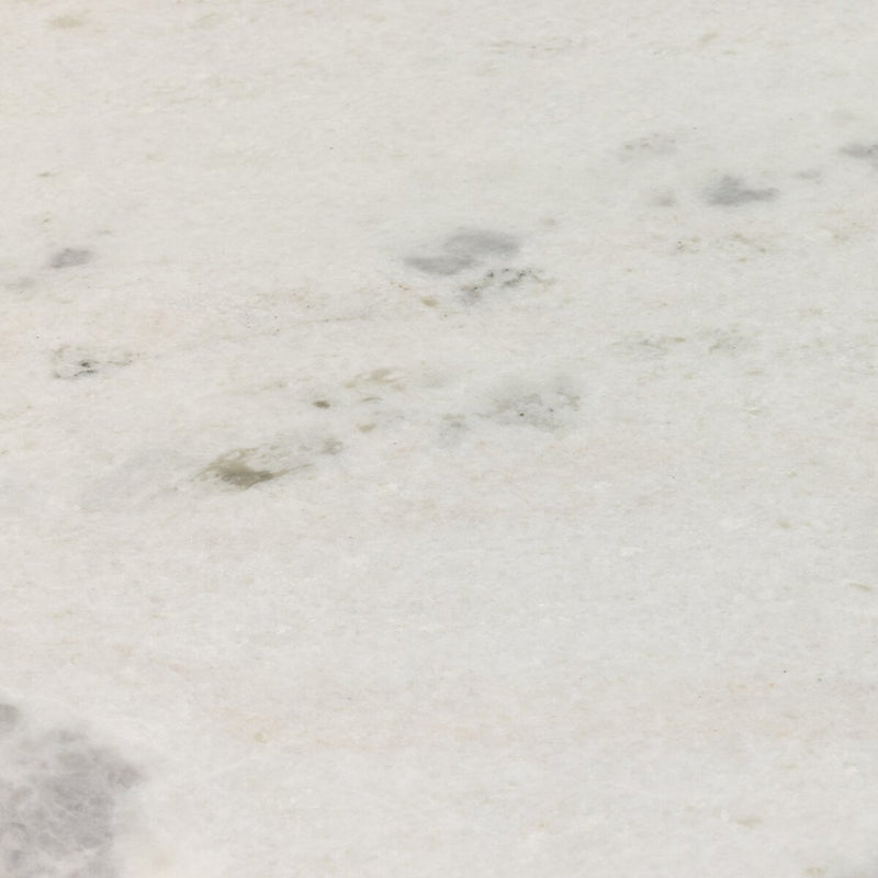 Lucy Round Dining Table - White Marble