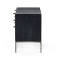 Trey Large Nightstand - Black Wash Poplar