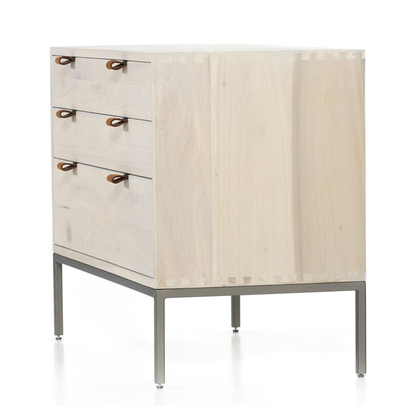Trey Large Nightstand - Dove Poplar