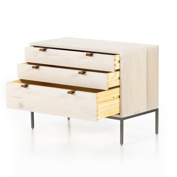 Trey Large Nightstand - Dove Poplar