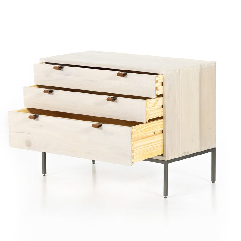 Trey Large Nightstand - Dove Poplar
