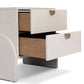 Cressida Nightstand - Ivory Painted Linen