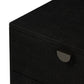 Cressida Nightstand - Black Linen