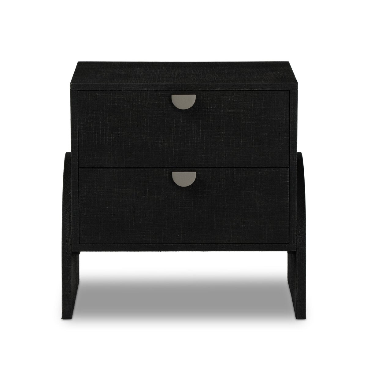 Cressida Nightstand - Black Linen