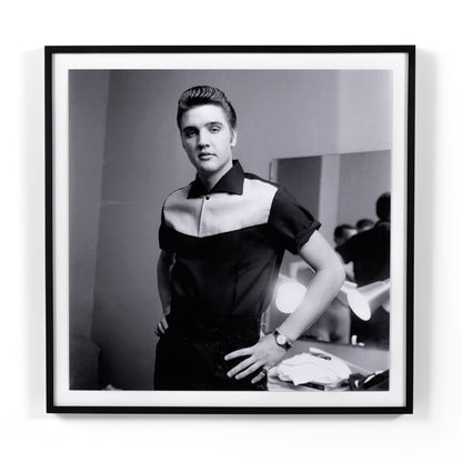 Elvis Presley On Milton Berle by Getty Images - Black Maple