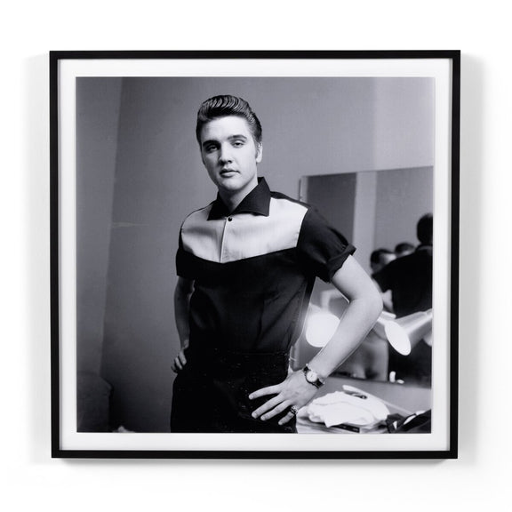 Elvis Presley On Milton Berle by Getty Images - Black Maple