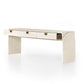 Cressida Console Table - Ivory Painted Linen