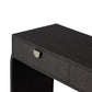 Cressida Console Table - Black Linen
