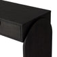 Cressida Console Table - Black Linen