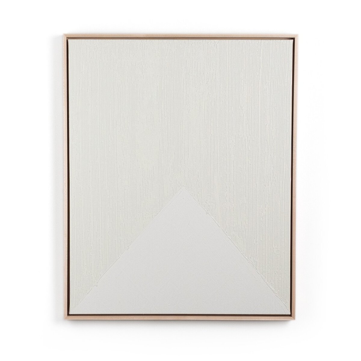 Triangle by The Holly Collective - Natural Maple Floater
