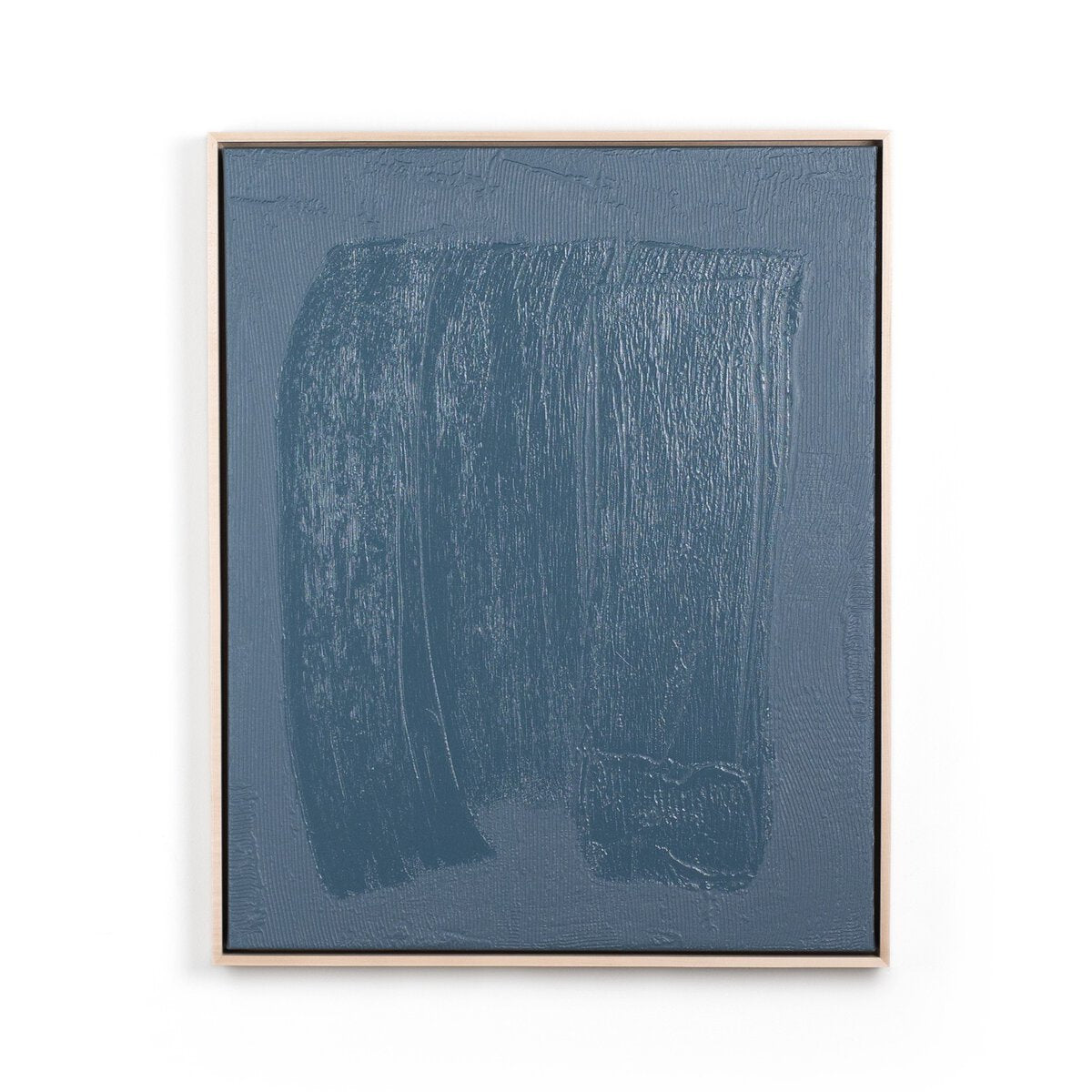 Free Form Lines II by The Holly Collective - Natural Maple Floater