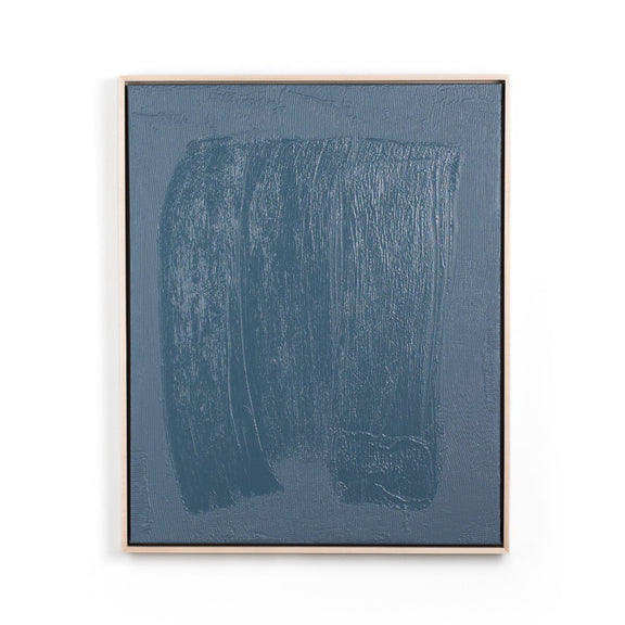 Free Form Lines II by The Holly Collective - Natural Maple Floater