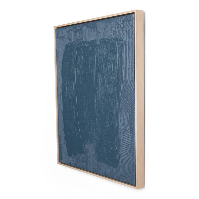 Free Form Lines II by The Holly Collective - Natural Maple Floater