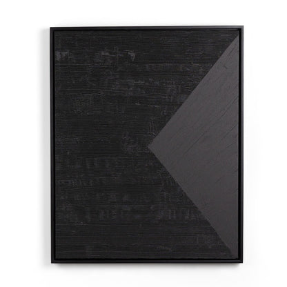 Triangle Right by The Holly Collective - Black Maple Floater
