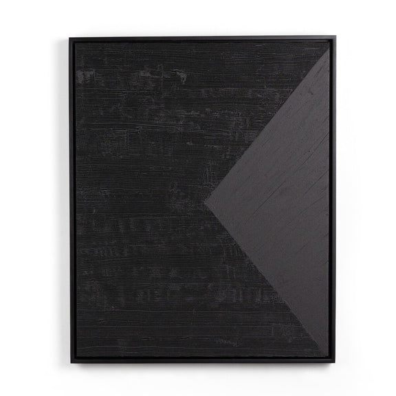 Triangle Right by The Holly Collective - Black Maple Floater