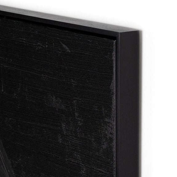 Triangle Diptych by The Holly Collective - Black Maple Floater