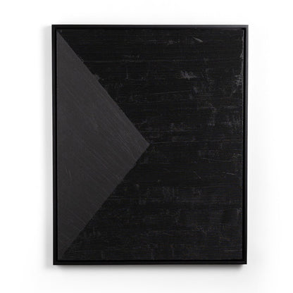 Triangle Left by The Holly Collective - Black Maple Floater