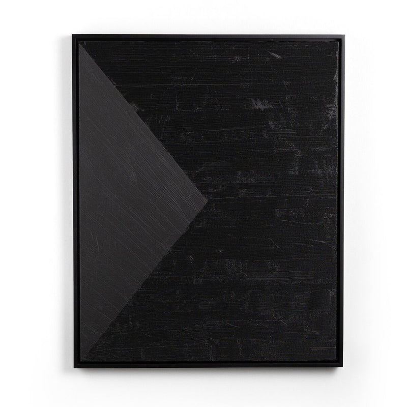 Triangle Left by The Holly Collective - Black Maple Floater