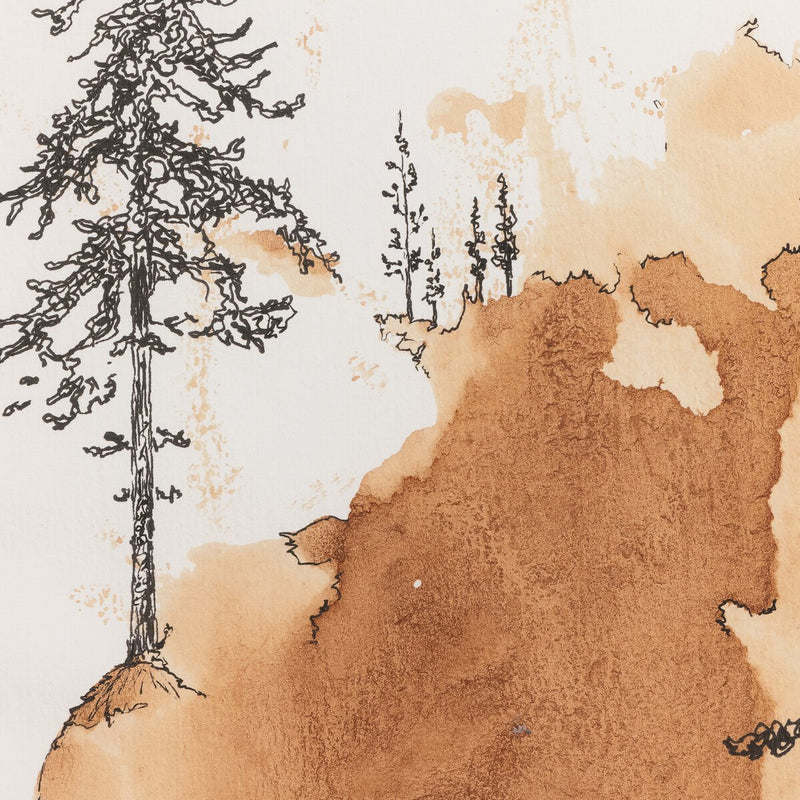 Into The Woods I by Santhosh CH - White Oak
