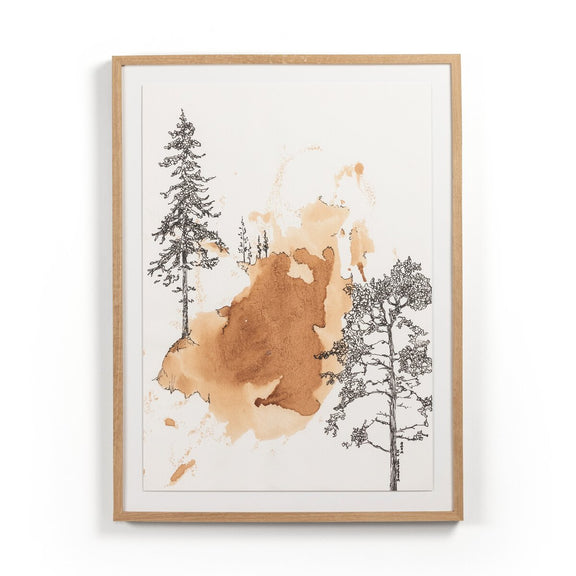 Into The Woods I by Santhosh CH - White Oak