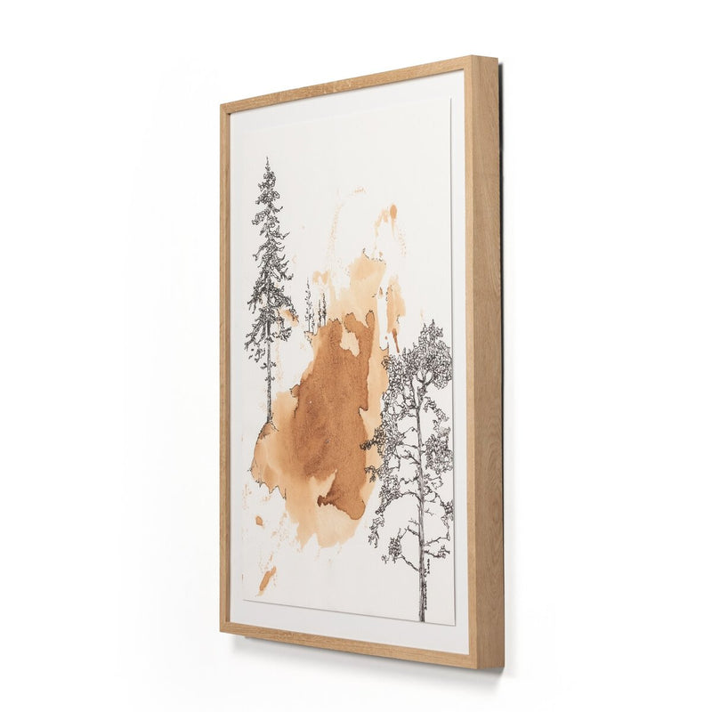Into The Woods I by Santhosh CH - White Oak