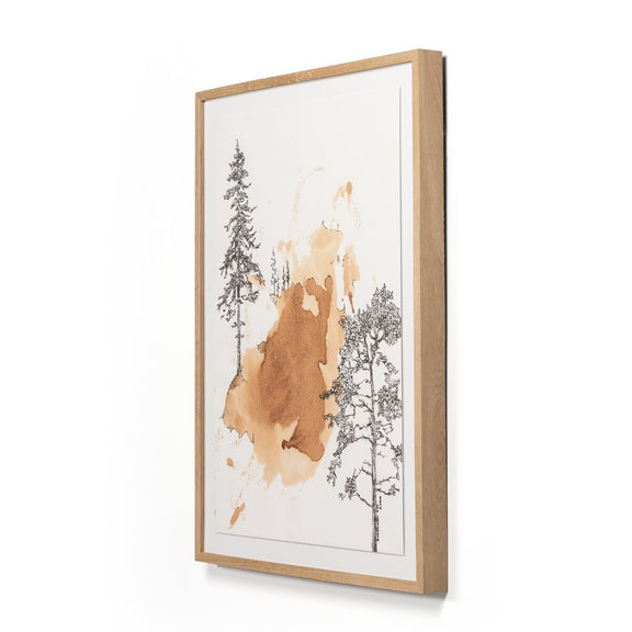 Into The Woods I by Santhosh CH - White Oak