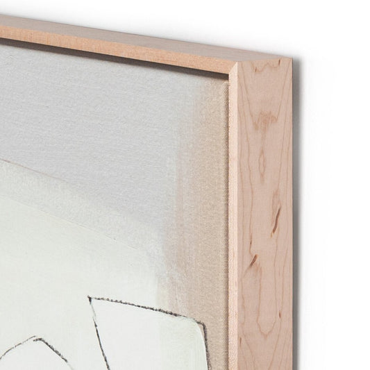Still 2 by Dan Hobday - Natural Maple Floater