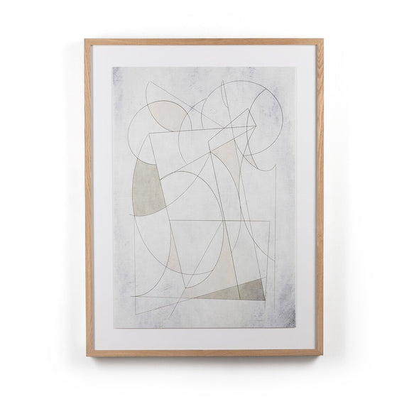 Line Work by Dan Hobday - Natural Maple