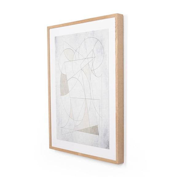 Line Work by Dan Hobday - Natural Maple