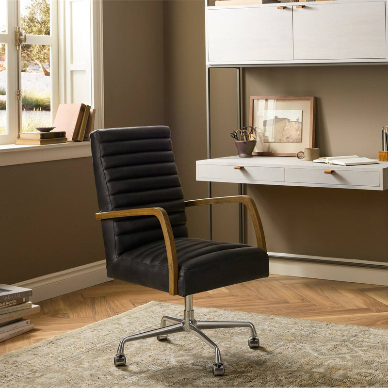 Trey Modular Wall Desk - Dove Poplar