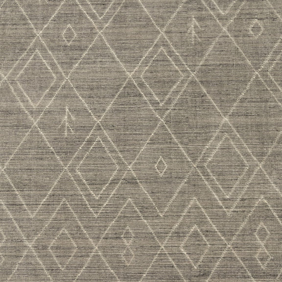 Nador Moroccan Hand Knotted Rug - Grey