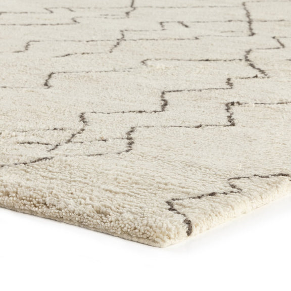 Taza Moroccan Hand Knotted Rug - Taza