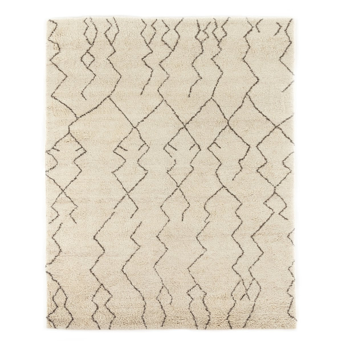 Taza Moroccan Hand Knotted Rug - Taza