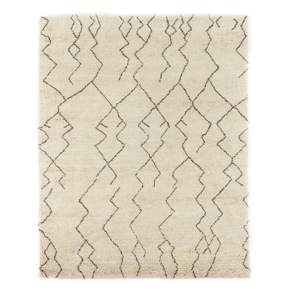 Taza Moroccan Hand Knotted Rug - Taza