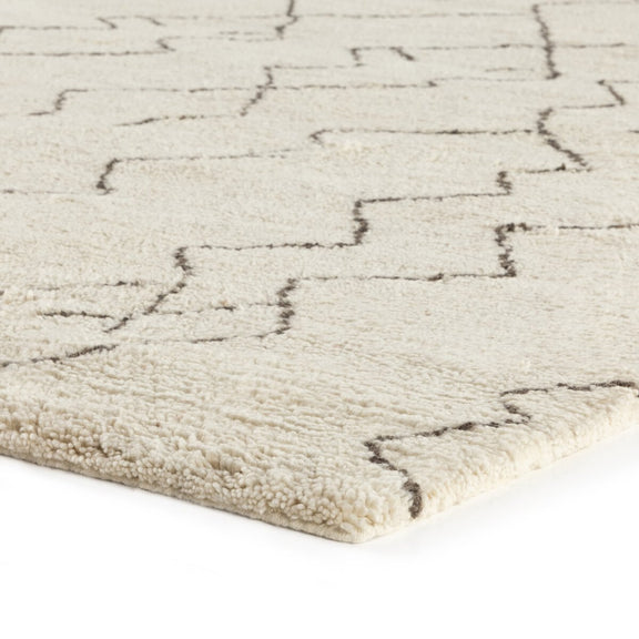 Taza Moroccan Hand Knotted Rug - Taza