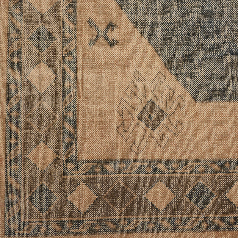 Samsa Hand Knotted Rug - Samsa Navy