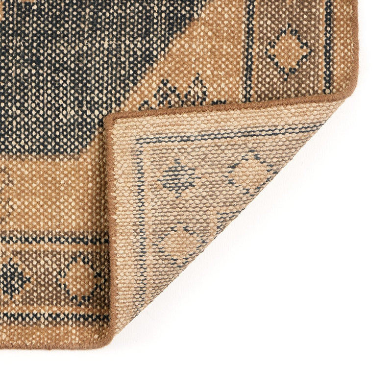 Samsa Hand Knotted Rug - Samsa Navy