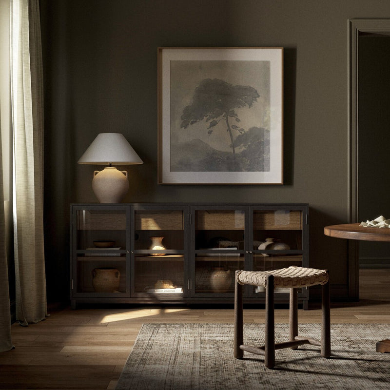 Millie Large Sideboard - Drifted Oak Solid