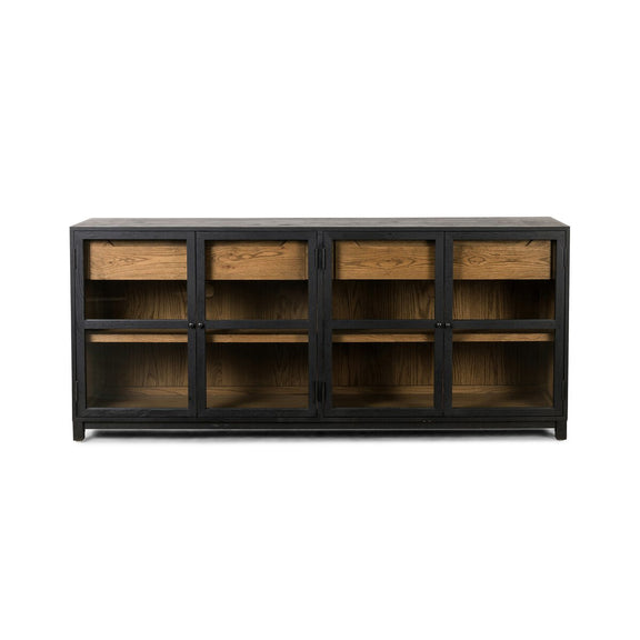 Millie Large Sideboard - Drifted Oak Solid