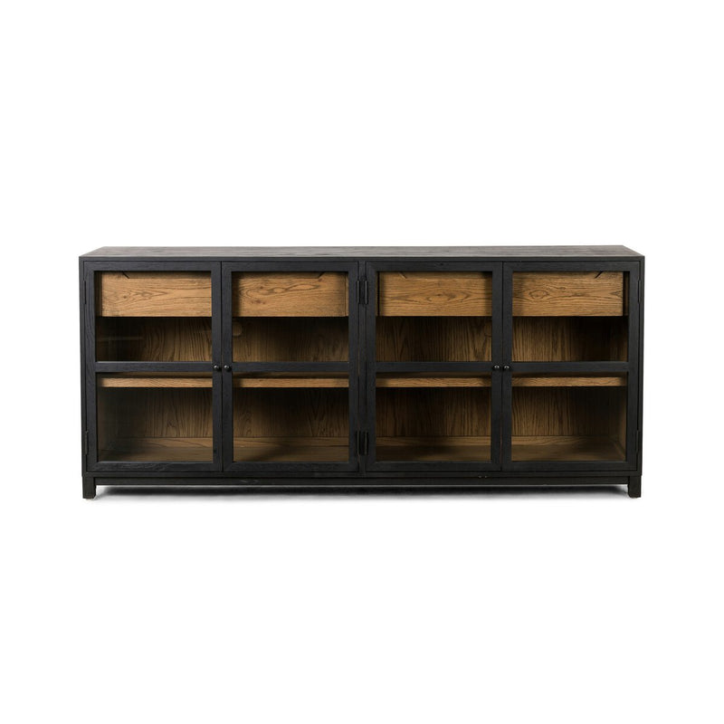 Millie Large Sideboard - Drifted Oak Solid