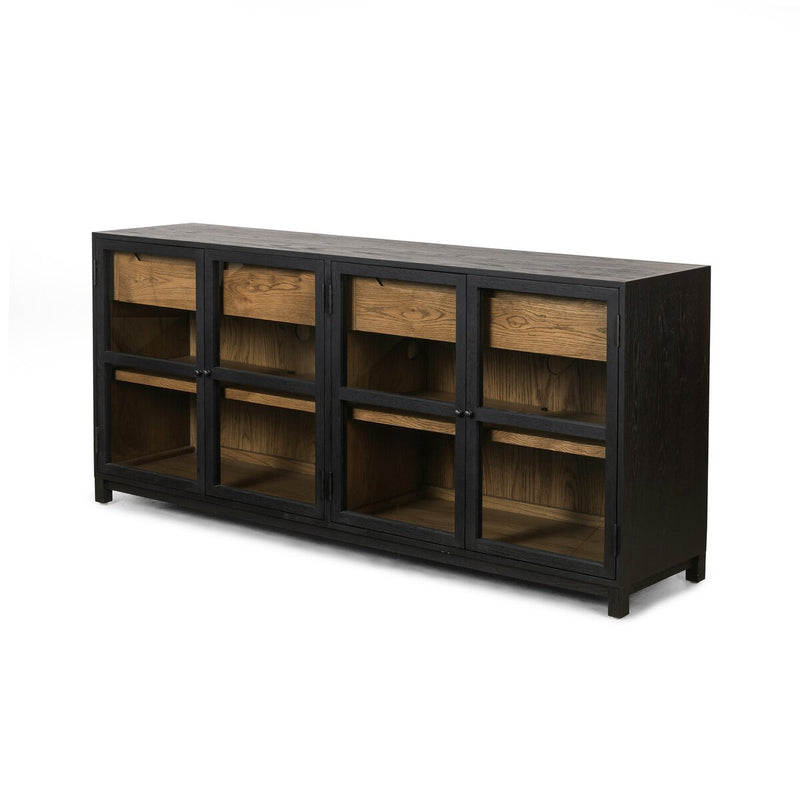Millie Large Sideboard - Drifted Oak Solid