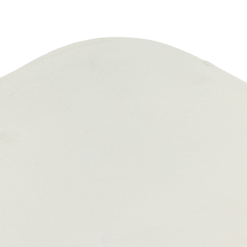 Basil Outdoor Square Drink Table - Matte White