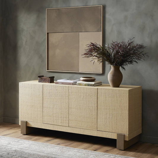 Hatch Sideboard - Natural Raffia